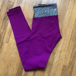 Lululemon reversible full length tight